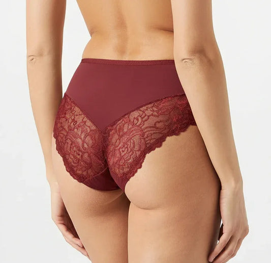 Peony Florale - High Pant Bordeaux – Erotikshop Schweiz | Liebelei.ch