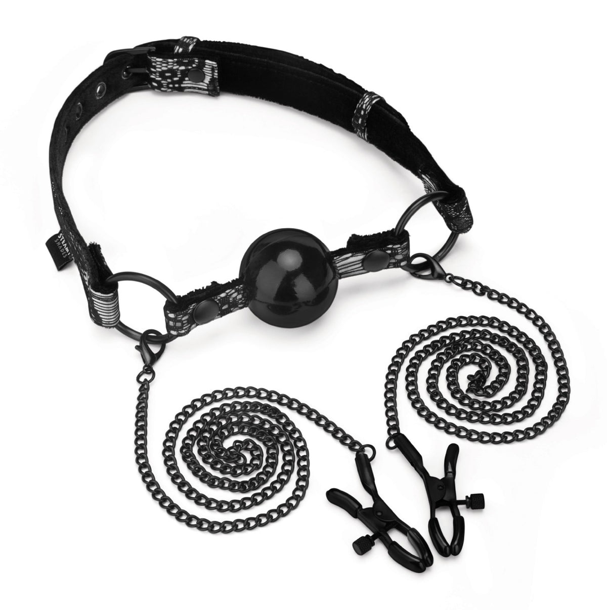 Ball Gag with Nipple Clamps – Erotikshop Schweiz | Liebelei.ch