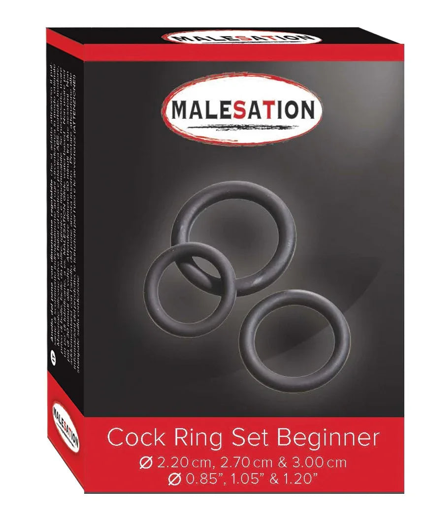 Cock Ring Set Beginner 3er – Erotikshop Schweiz | Liebelei.ch