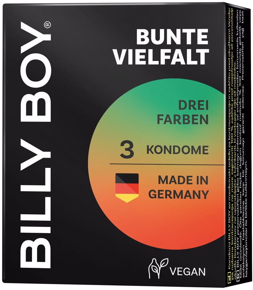 Billy Boy Bunte Vielfalt 3er – Erotikshop Schweiz | Liebelei.ch