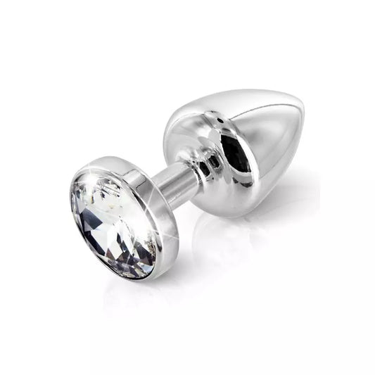 Diogol Anni Butt Plug Rund - Silber 25 mm