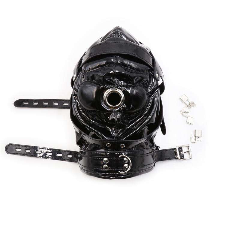 Lack-Maske inkl. 3 Schlösser – Erotikshop Schweiz | Liebelei.ch