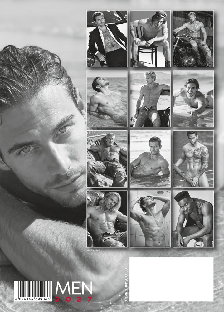 Pin-up Kalender Men 2027