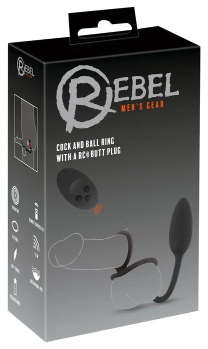 Cock and Ball Ring with a RC Butt Plug – Erotikshop Schweiz | Liebelei.ch