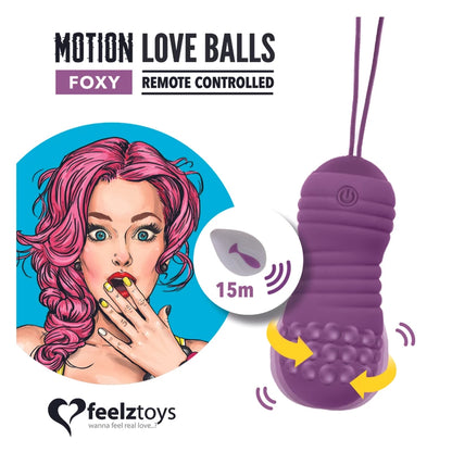 Foxy Motion Love Balls – Remote Controlled – Erotikshop Schweiz | Liebelei.ch