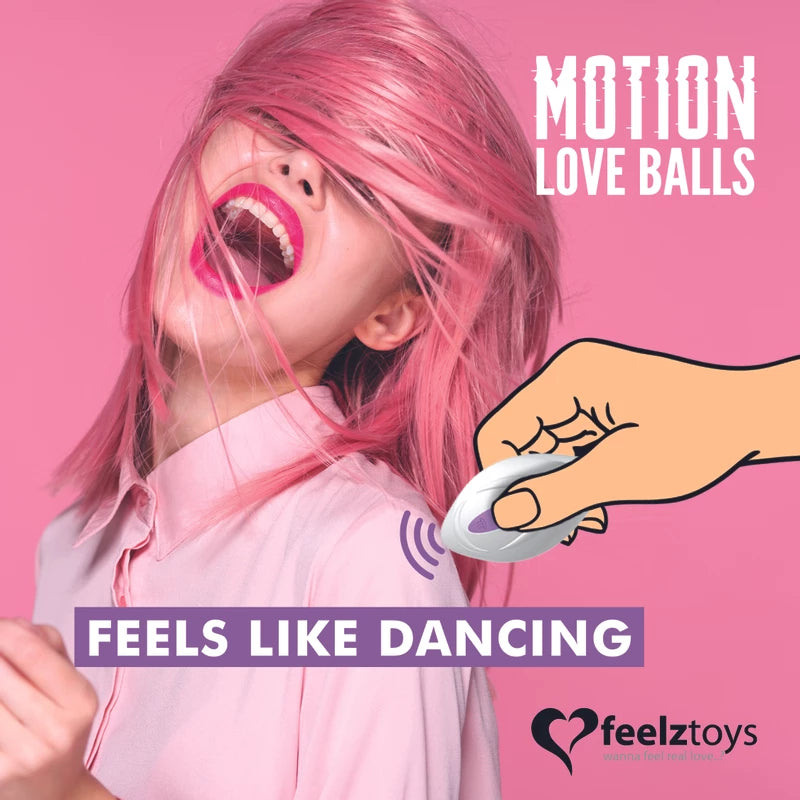 Jivy Motion Love Balls – Remote Controlled – Erotikshop Schweiz | Liebelei.ch