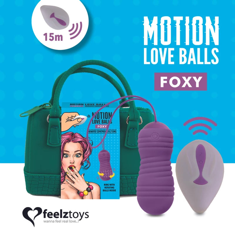 Foxy Motion Love Balls – Remote Controlled – Erotikshop Schweiz | Liebelei.ch