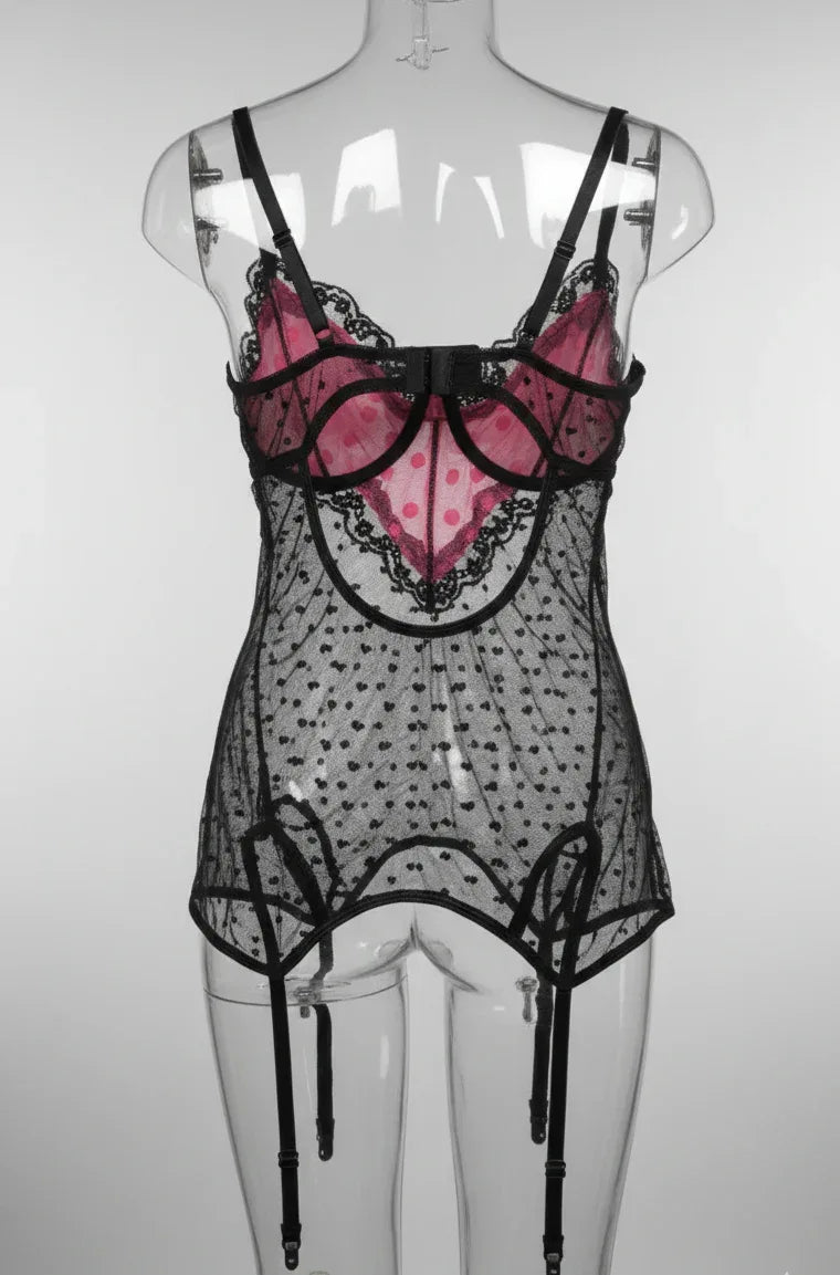 Heart Mesh Bustier – Erotikshop Schweiz | Liebelei.ch