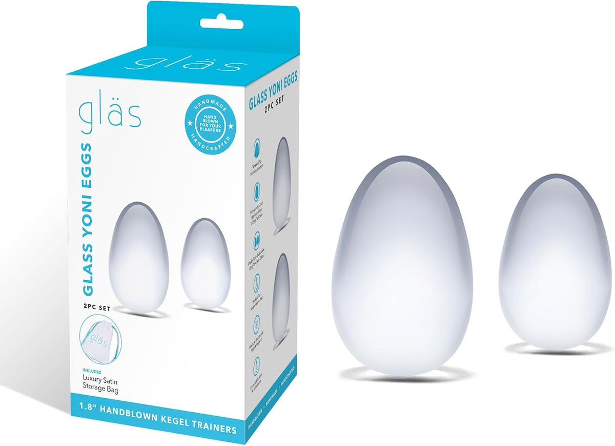 Glass Yoni Eggs 2er Set – Erotikshop Schweiz | Liebelei.ch