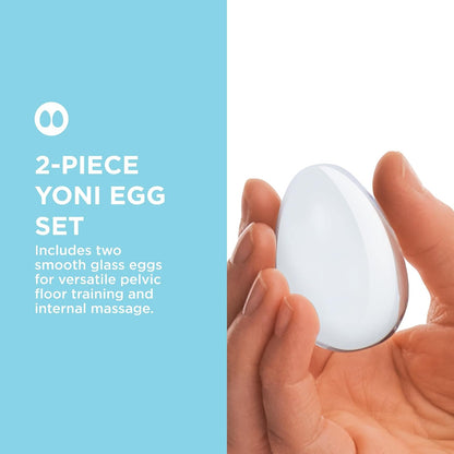 Glass Yoni Eggs 2er Set – Erotikshop Schweiz | Liebelei.ch
