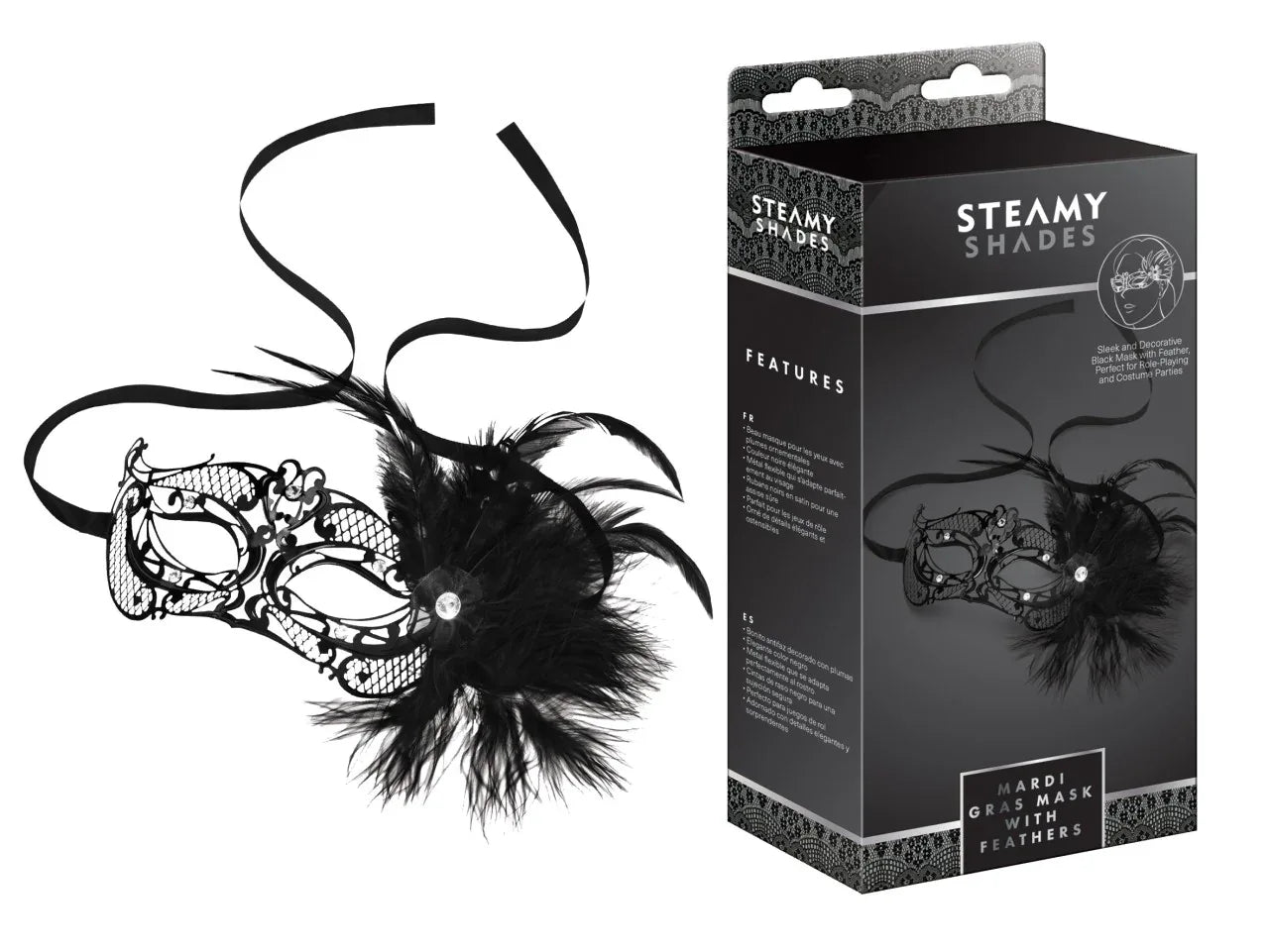 Mardi Gras Mask with Feathers – Erotikshop Schweiz | Liebelei.ch