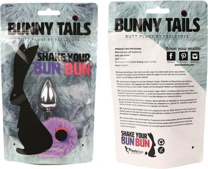 Bunny Tails Butt Plug Lila