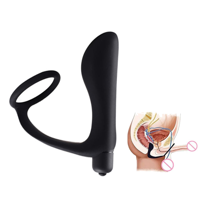 Silikon-Prostatamassager mit Penisring – Erotikshop Schweiz | Liebelei.ch