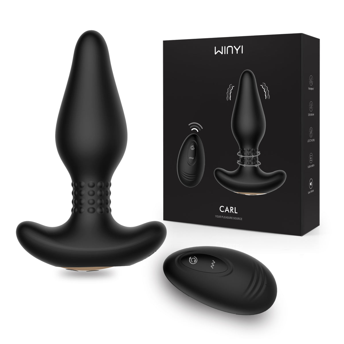 Carl Vibro Anal Plug