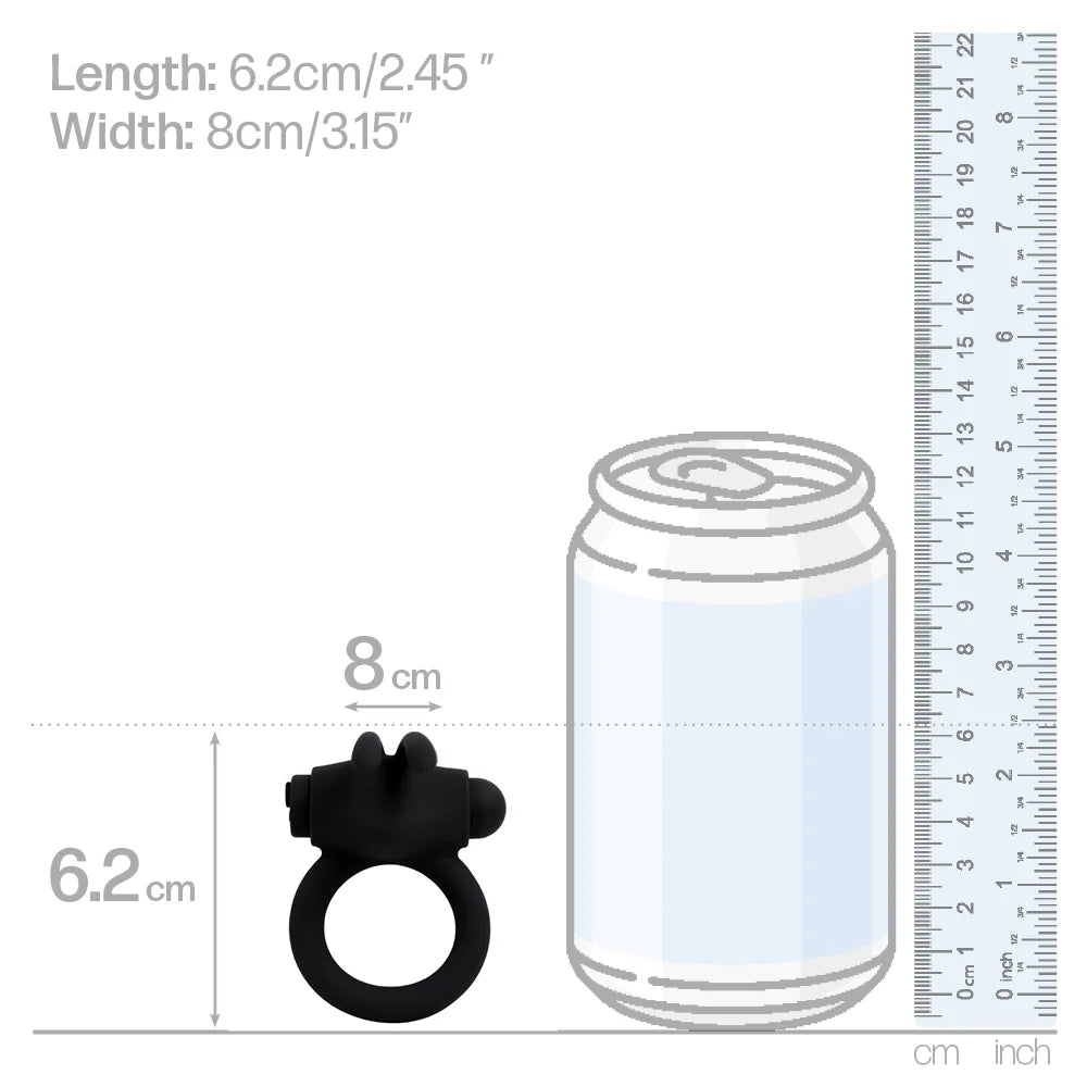 Bunny Cockring Schwarz – Erotikshop Schweiz | Liebelei.ch