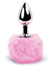 Bunny Tails Butt Plug Pink
