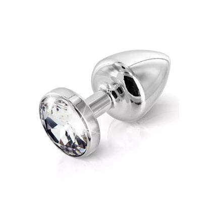 Diogol Anni Butt Plug Rund - Silber 25 mm