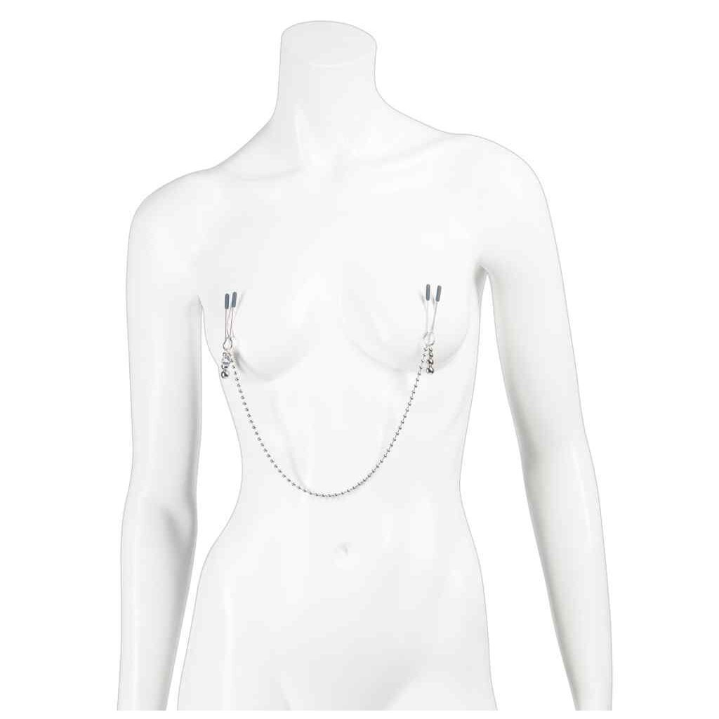 At My Mercy - Nippelklemmen Silber – Erotikshop Schweiz | Liebelei.ch