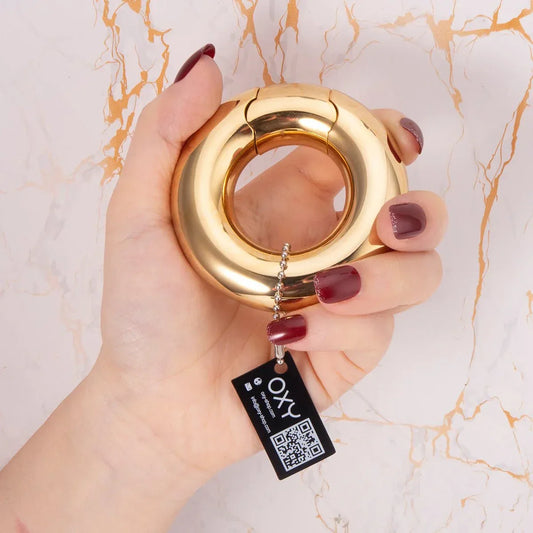 Round Ball Stretcher (24K vergoldet) – Easy Lock – Erotikshop Schweiz | Liebelei.ch