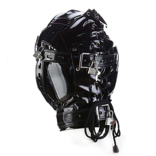 Lack-Maske inkl. 3 Schlösser – Erotikshop Schweiz | Liebelei.ch