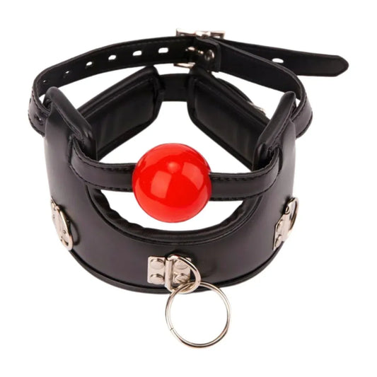 Gepolstertes Halsband mit Ballknebel – Erotikshop Schweiz | Liebelei.ch