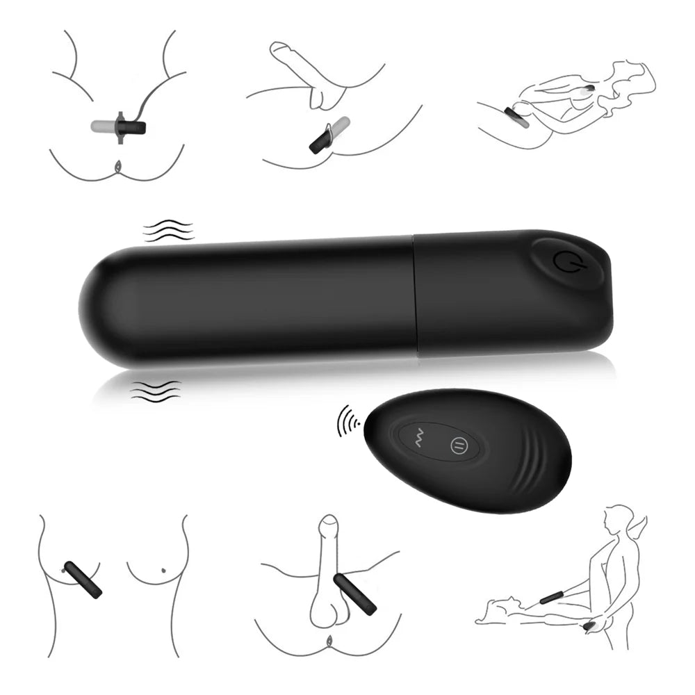 Rick Remote Control Bullet Vibrator – Erotikshop Schweiz | Liebelei.ch
