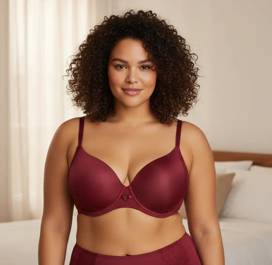 Madison - Padded Wire Bra Curvy - Burgundy Red – Erotikshop Schweiz | Liebelei.ch