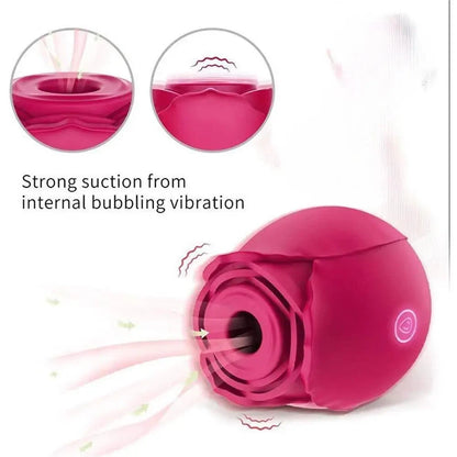 Meet Happy - Rose Suction Vibrator – Erotikshop Schweiz | Liebelei.ch